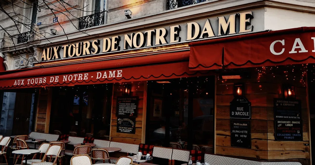 découvrez notre restaurant français authentique, offrant une cuisine traditionnelle et des saveurs raffinées dans une ambiance chaleureuse.